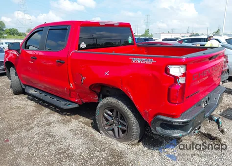 2021 Chevrolet Silverado 1500 4Wd Short Bed Custom Trail Boss from USA, damaged, VIN 1GCPYCEL2MZ199128